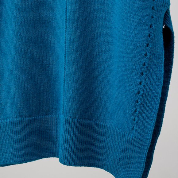 Dorothee Schumacher Teal V-Neck Vest - Picture 7 of 9